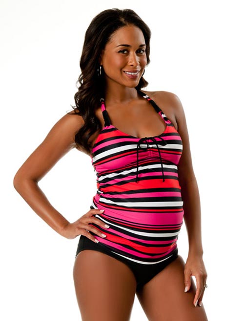 пляжная мода - купальники для беременных